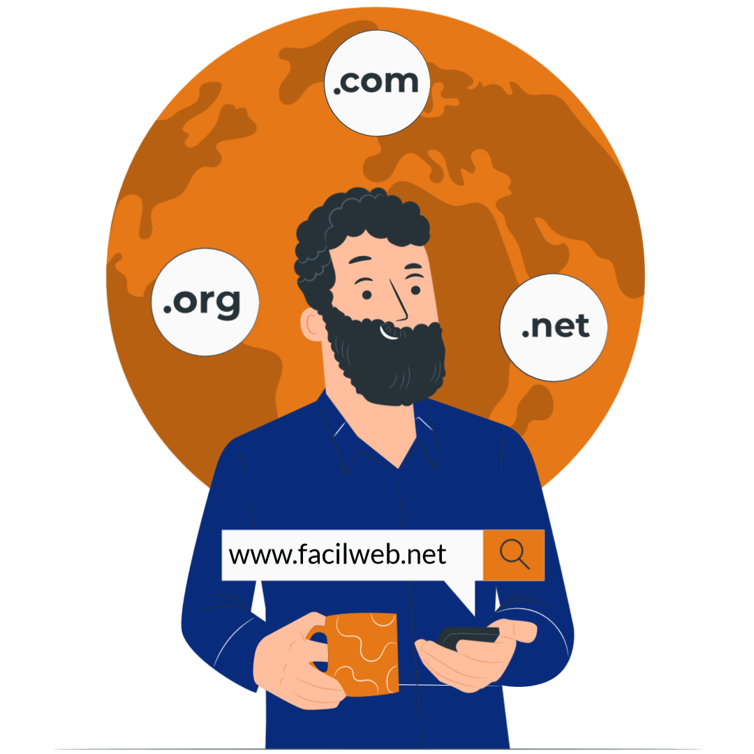 Registra tu dominio con Facilweb.net